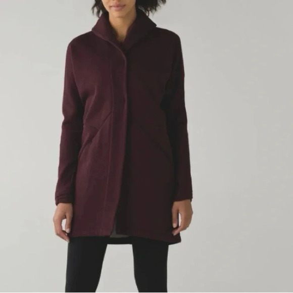 Lululemon sz 6 Go take You There Wrap Heathered Bordeaux Drama / Bordeaux Drama - Picture 1 of 11